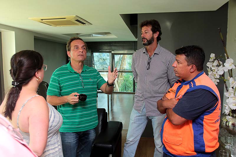 Foto da reunião.