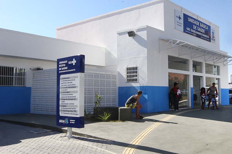 Foto de pessoas na Unidade Básica de Saúde Barreto/Barramares