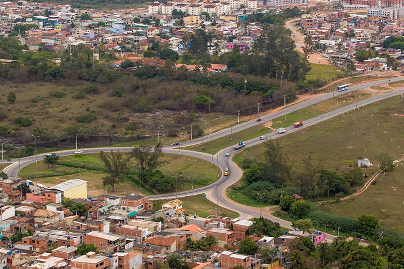 Foto aérea de Macaé