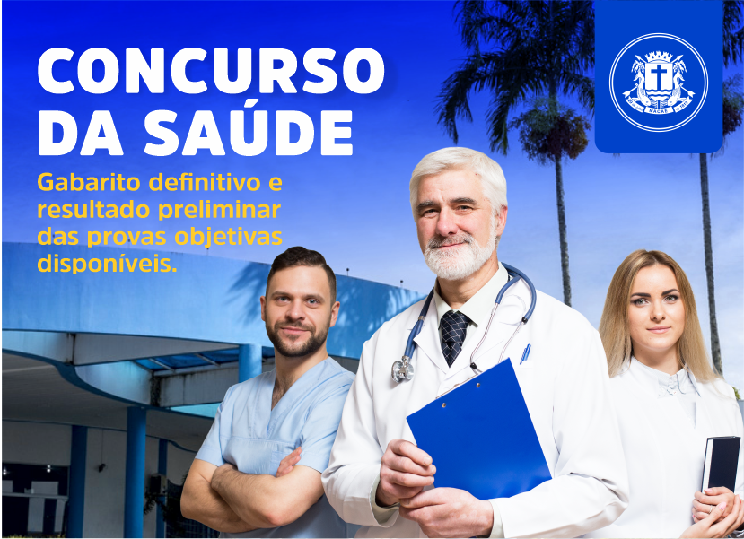 Concurso Saúde: gabarito definitivo e resultado preliminar das provas objetivas disponíveis Concurso Saúde: gabarito definitivo e resultado preliminar das provas objetivas disponíveis