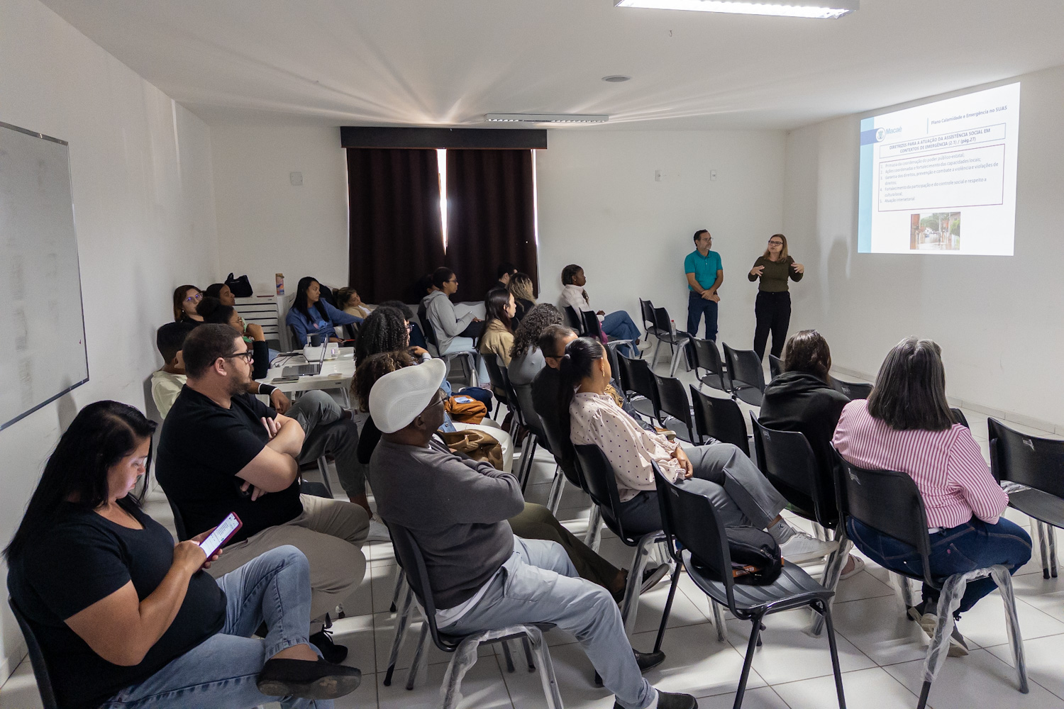 Macaé capacita servidores para atuação em situações de calamidade e emergência no SUAS