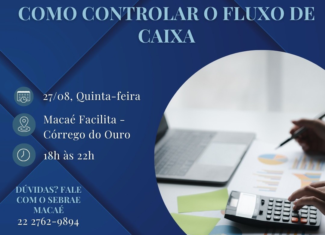 Workshop orienta empresários da região serrana de Macaé sobre controle do fluxo de caixa