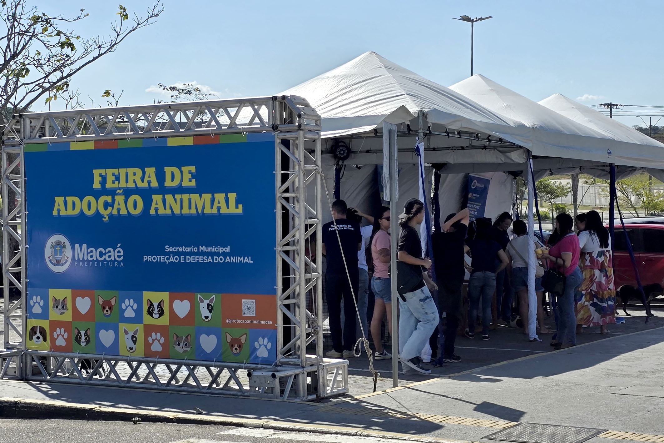 Feira de Adoção Animal acontece neste sábado (22) no Shopping Plaza Macaé Feira de Adoção Animal acontece neste sábado (22) no Shopping Plaza Macaé