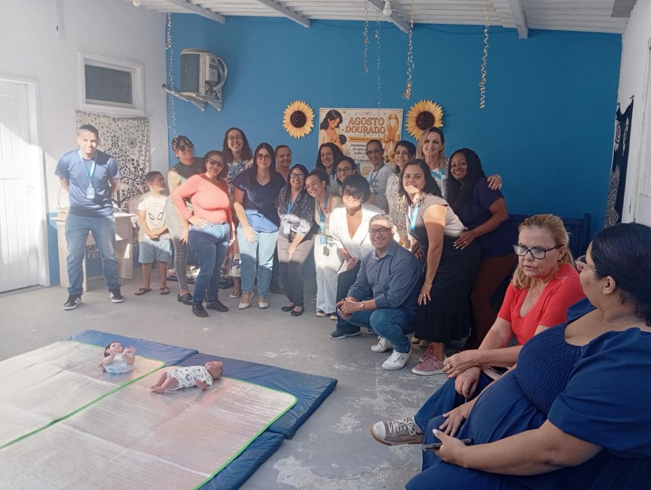 ESF Lagomar B/C promove roda de conversa sobre aleitamento materno durante o Agosto Dourado ESF Lagomar B/C promove roda de conversa sobre aleitamento materno durante o Agosto Dourado
