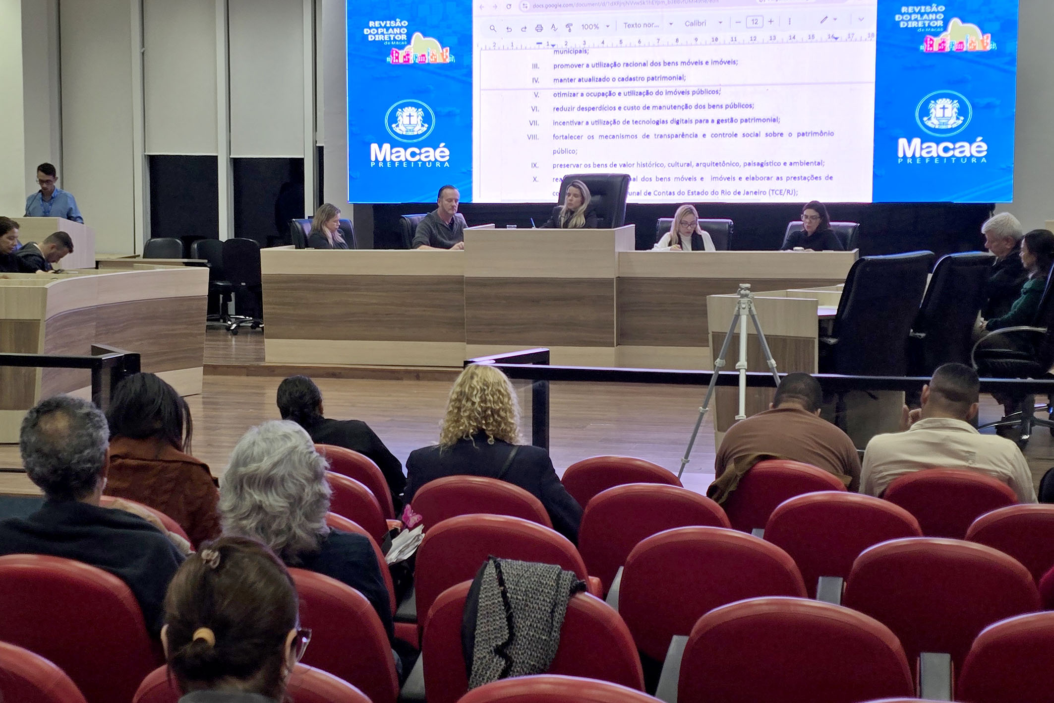 Macaé avança na revisão do Plano Diretor com audiência sobre Desenvolvimento Sociocultural Macaé avança na revisão do Plano Diretor com audiência sobre Desenvolvimento Sociocultural
