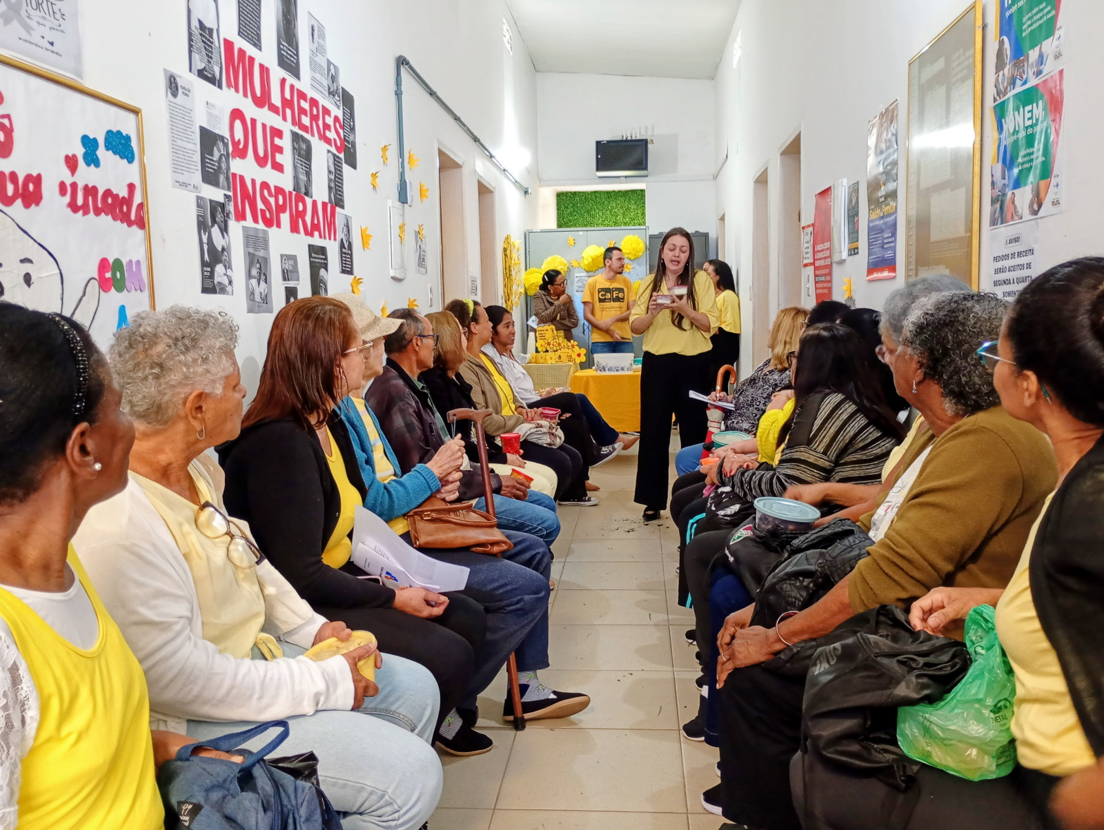 Prefeitura promove ações do Setembro Amarelo com foco na saúde mental Prefeitura promove ações do Setembro Amarelo com foco na saúde mental