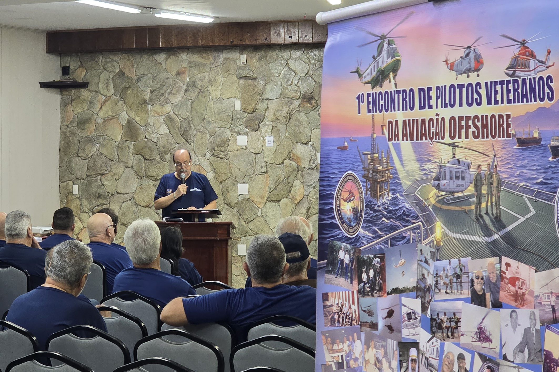 Macaé recebe 1º Encontro dos Pilotos Veteranos do Offshore e Onshore Brasil