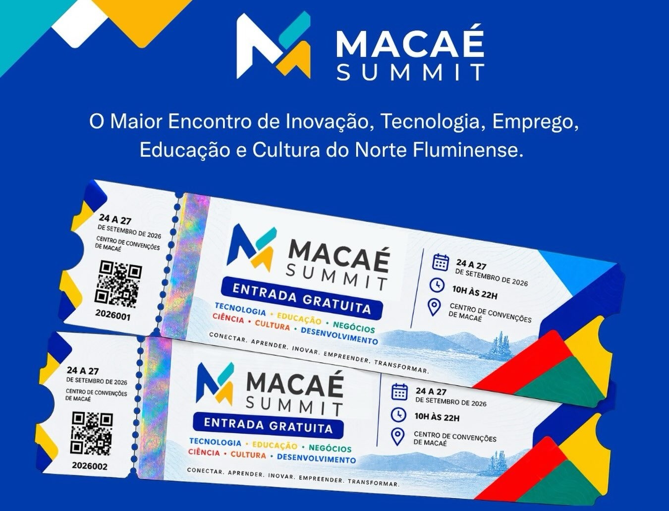 Encontro com o futuro: Macaé Summit será polo da inovação regional