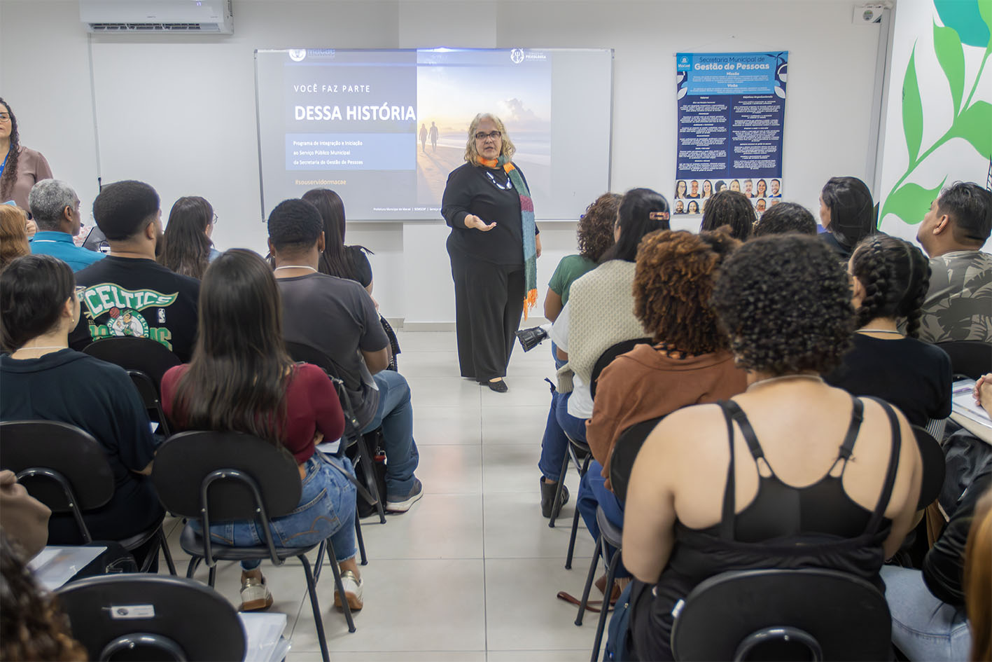 Gestão de Pessoas acolhe 92 novos servidores municipais em programa de integração