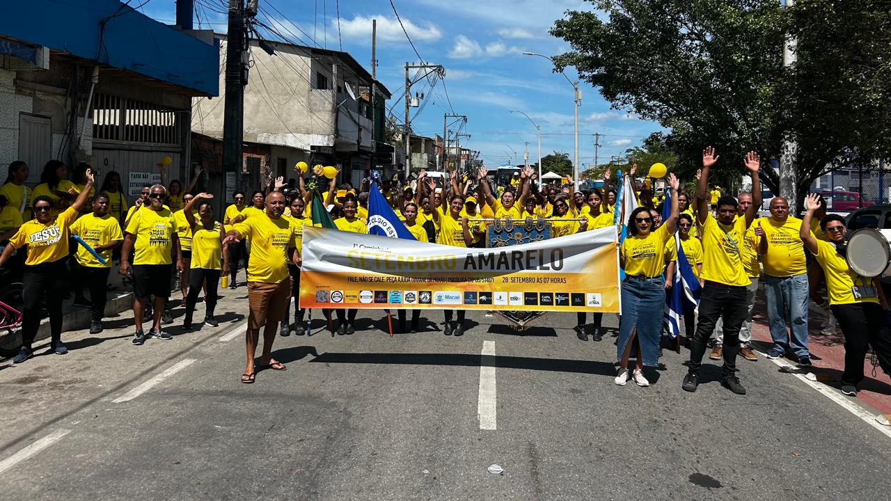 2ª Caminhada do Setembro Amarelo acontece neste domingo no Lagomar