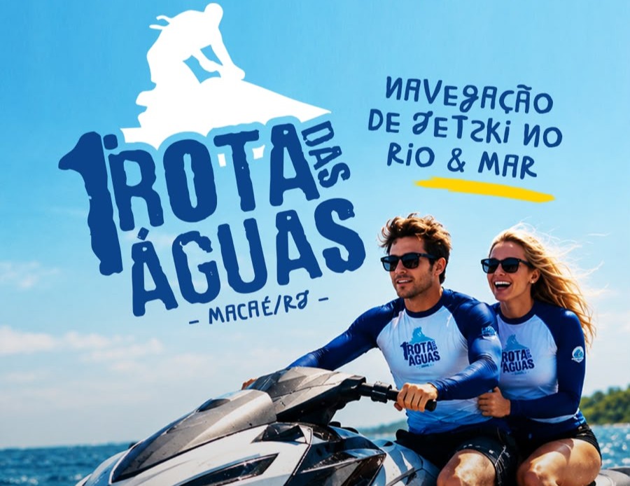 Macaé recebe mais de 120 jet skis na 1ª Rota das Águas neste fim de semana
