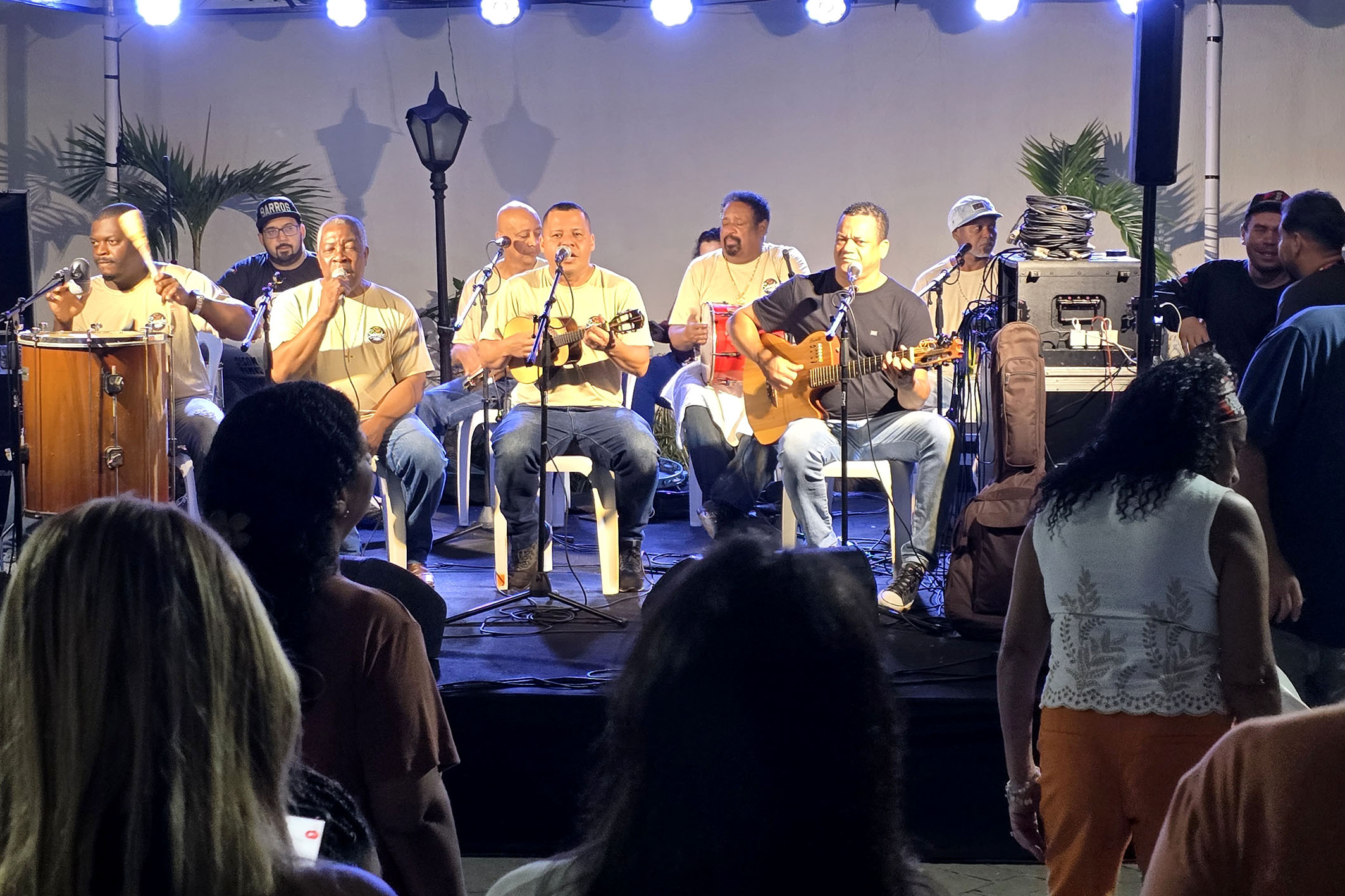 Samba celebra valorização dos servidores públicos no Solar dos Mellos