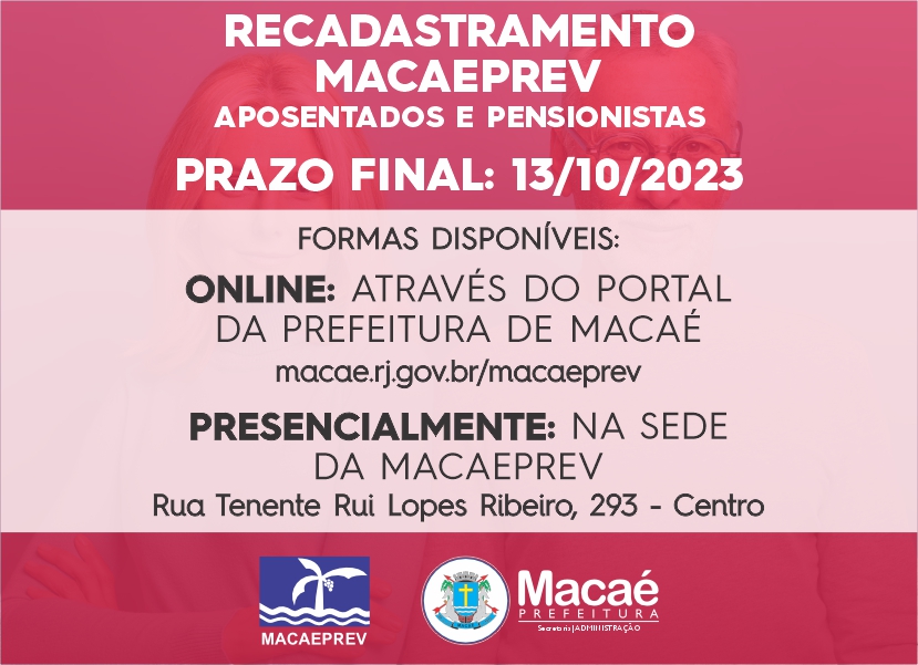 Portal de Recadastramento