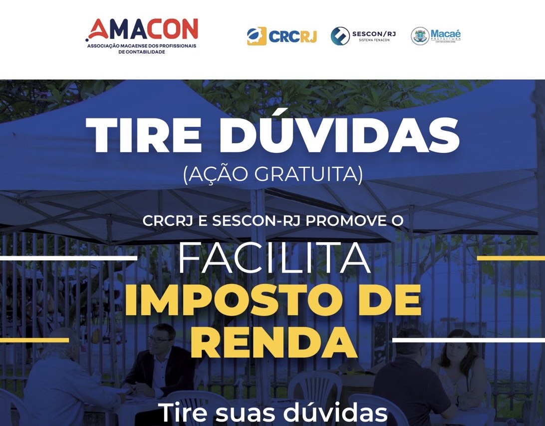 Facilita Imposto de Renda no Calçadão da Rui Barbosa
