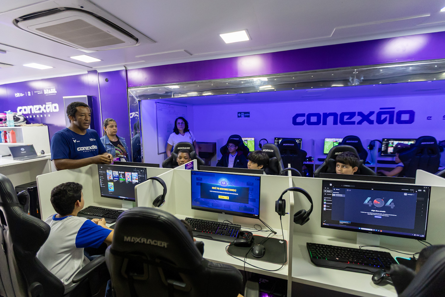 Conexão eSports recebe visitação de 1,3 mil alunos com foco em educação, inclusão e tecnologia