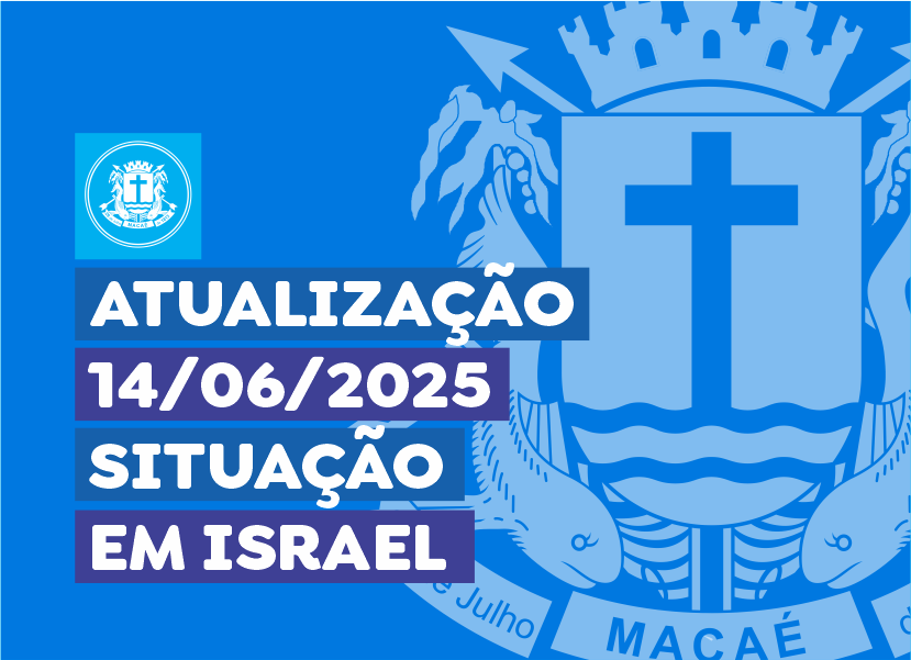 Prefeito de Macaé atualiza situação em Israel