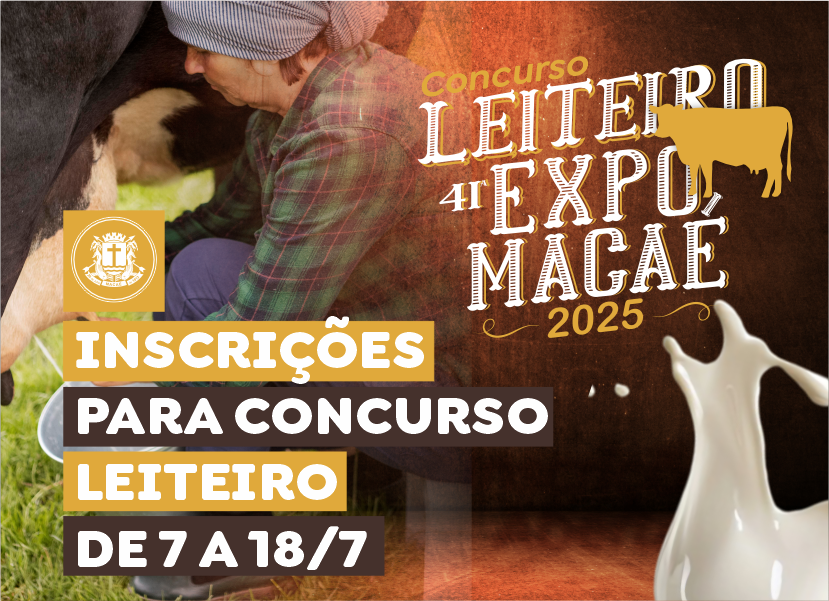 Expo Macaé: Agroeconomia abre inscrições para Concurso Leiteiro nesta segunda