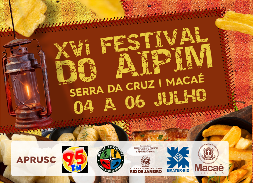 Continua neste sábado o 17º Festival do Aipim em Serra da Cruz