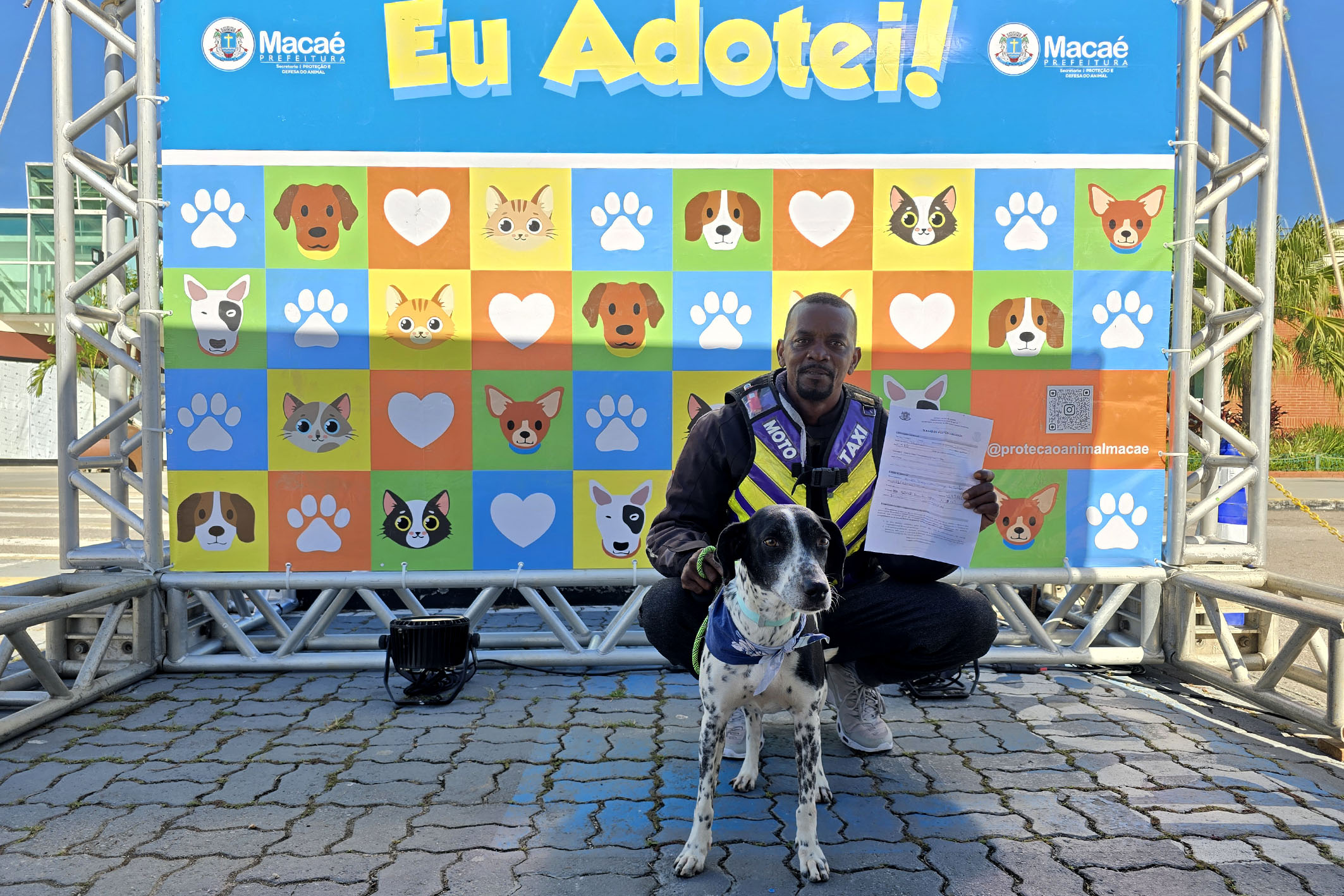 Feira de Adoção de Animais foi realizada no Shopping Plaza Macaé