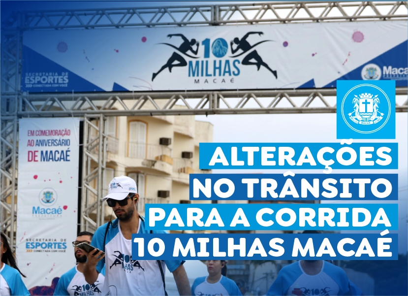 Trânsito para a corrida 