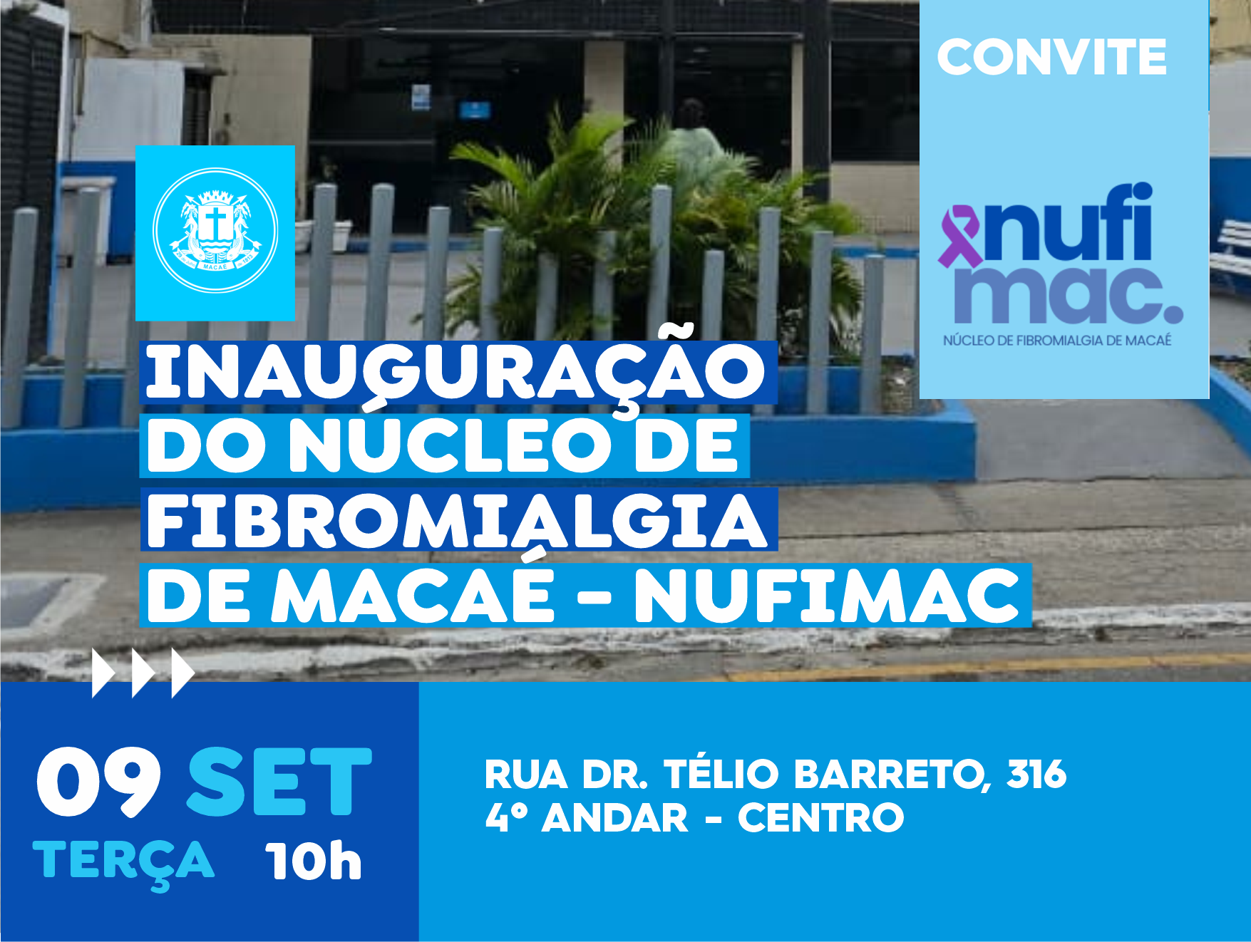 Macaé inaugura primeiro núcleo do estado para pacientes com fibromialgia