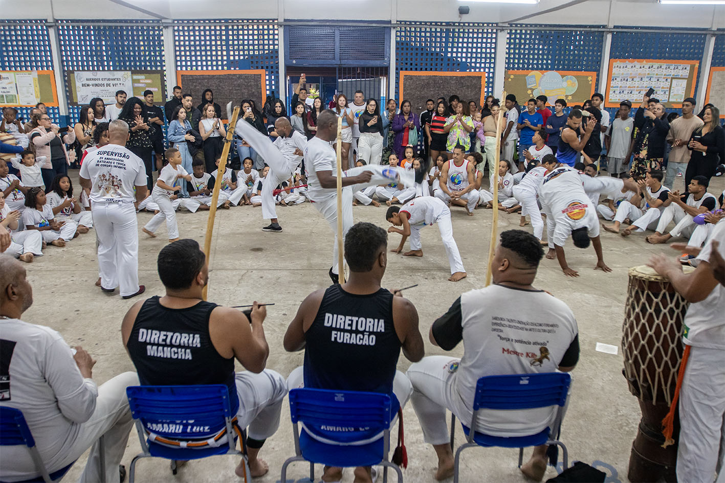 Colégio Polivalente recebe Festival de Capoeira ACMC-2025 