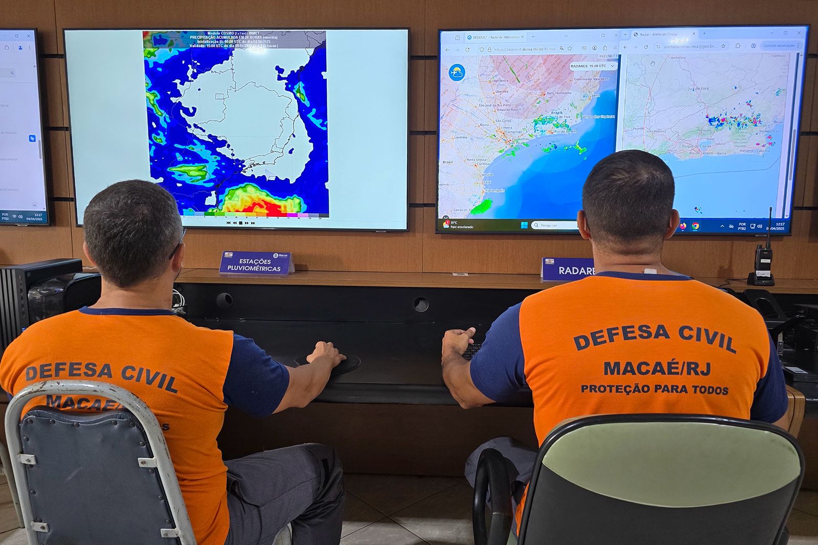 Defesa Civil emite alerta de vento forte em Macaé até terça-feira (14)