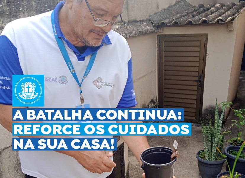 Combate ao mosquito continua em ações da vigilância ambiental