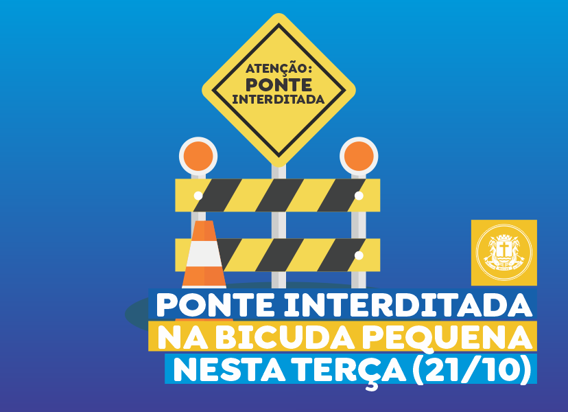 Ponte do Pau Seco será interditada nesta terça