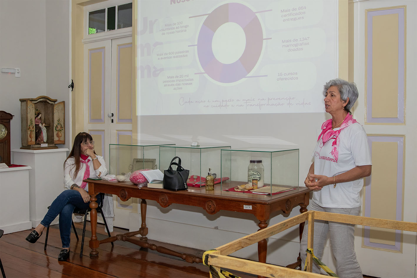 Roda de Conversa marca Outubro Rosa no Solar dos Mellos