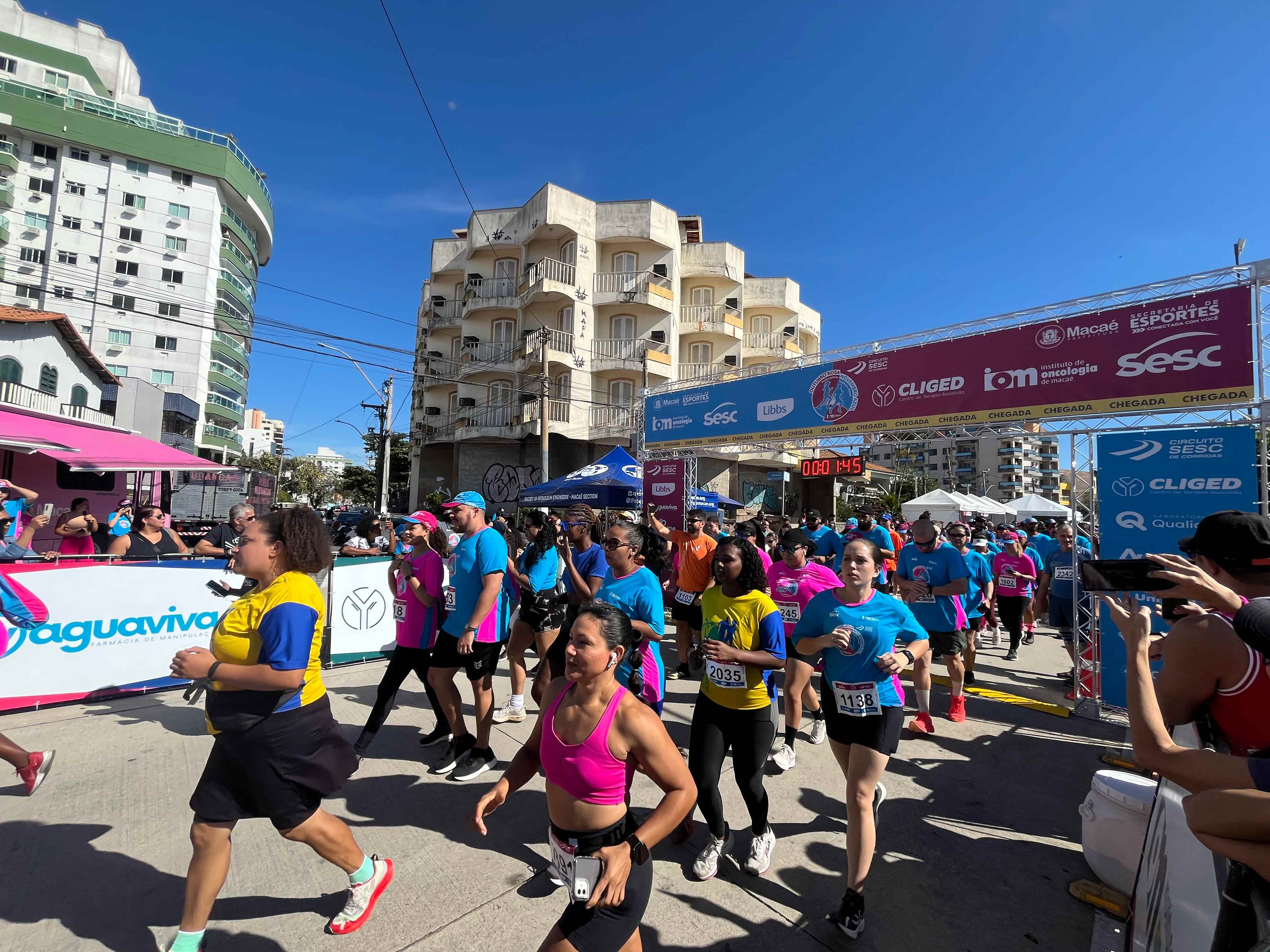 5ª Corrida e Caminhada Outubro Rosa e Novembro Azul tem a participação do Ônibus Rosa
