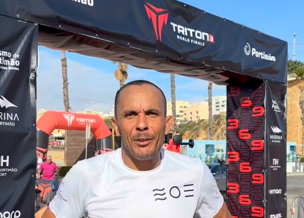 Macaense Antônio Barreto fica em quinto lugar no Mundial Triton em Portugal