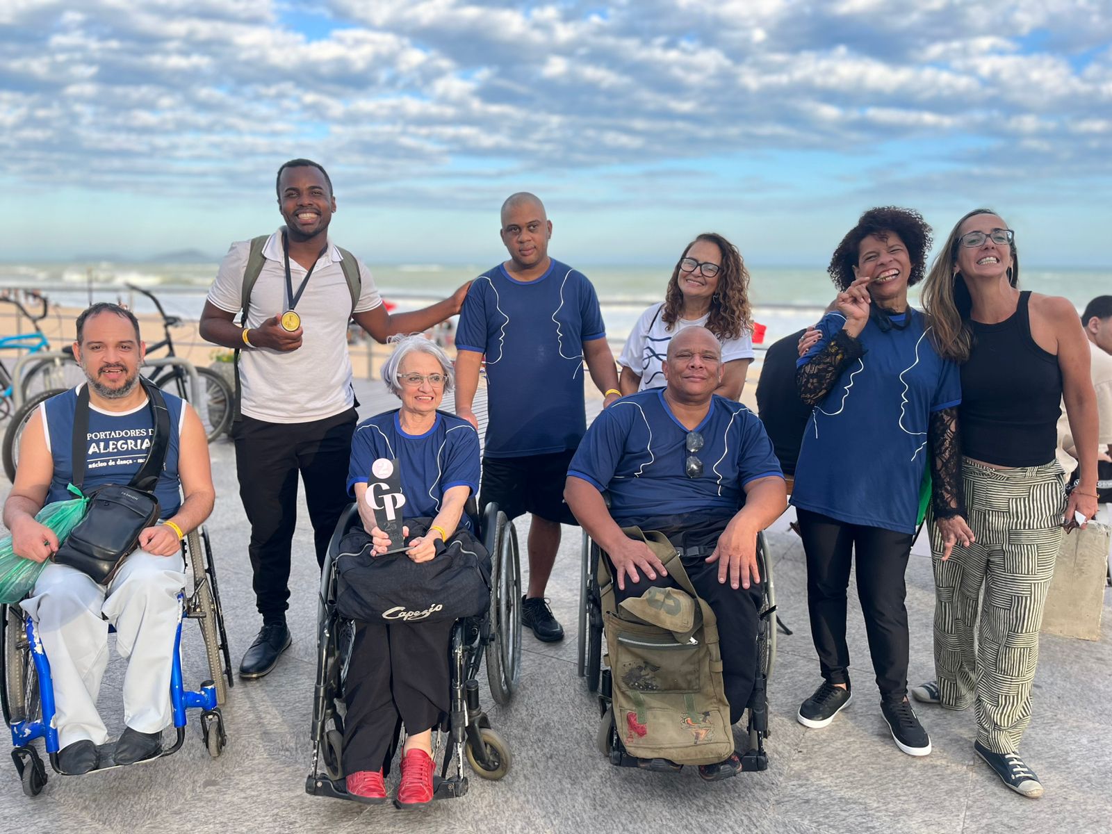 Todos os participantes do grupo são PCD’s e participaram em ampla concorrência