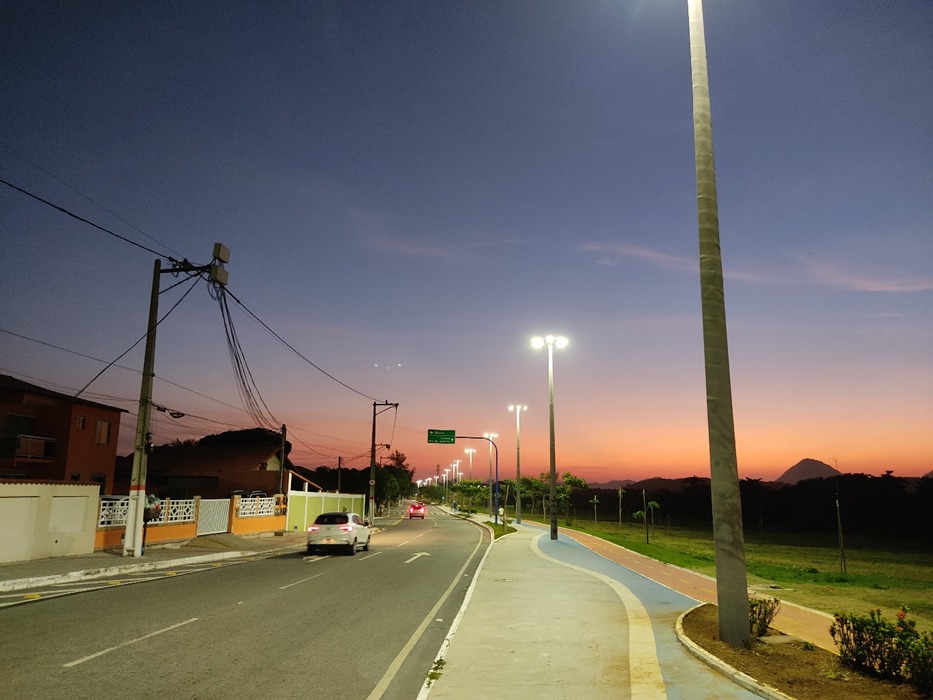 Macaé segue com a modernização da iluminação pública