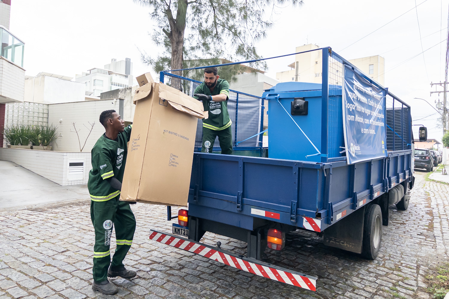 Coleta Seletiva em Macaé já recolheu mais de 2 toneladas de recicláveis