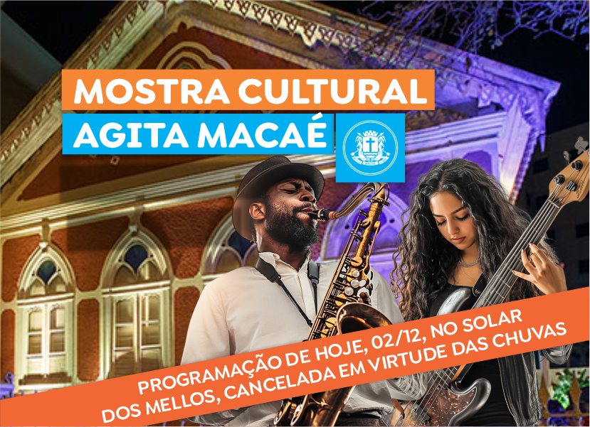 Programação da Mostra Emart no Solar dos Mellos desta terça foi suspensa devido às chuvas 