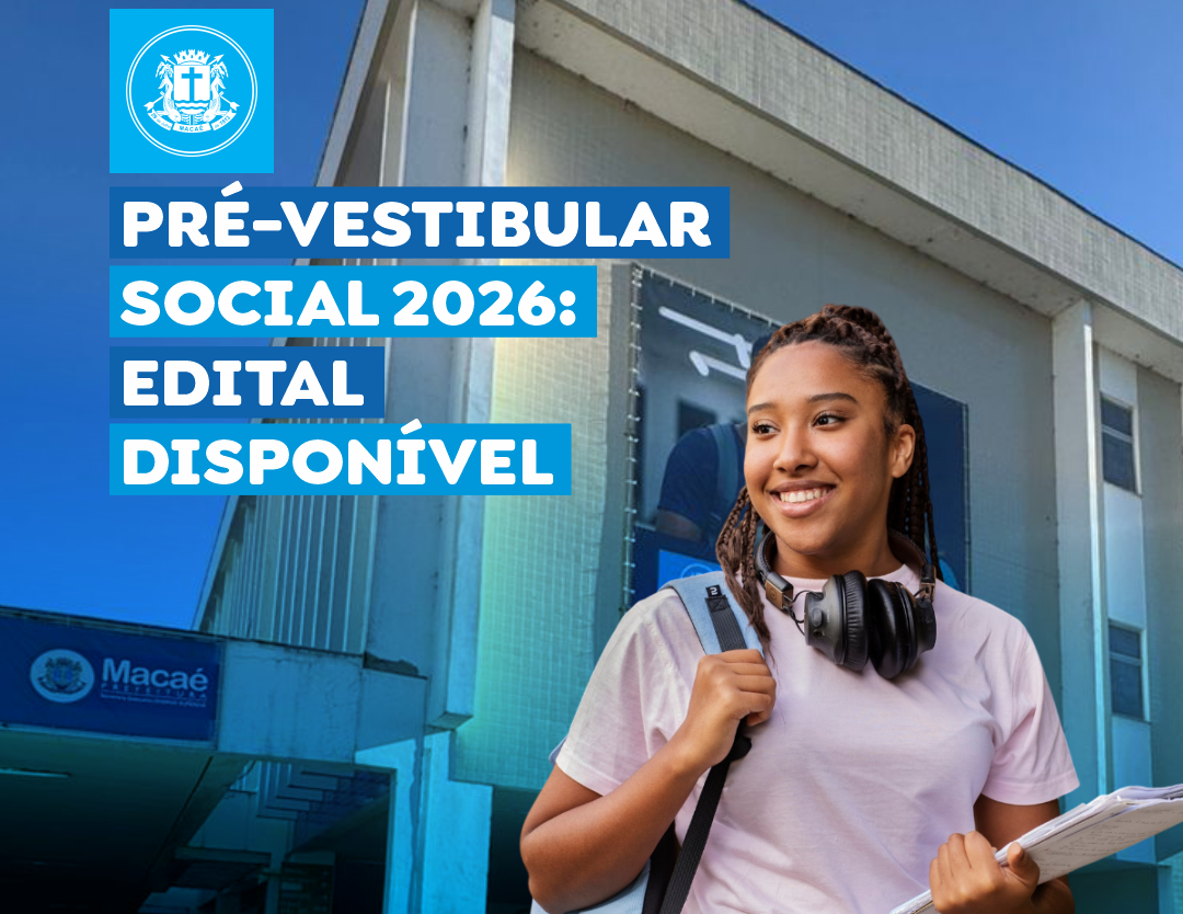 Pré-vestibular Social abre edital para 380 vagas em 2026