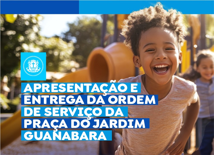 Nova Praça do Jardim Guanabara vai ampliar lazer, esporte e convivência