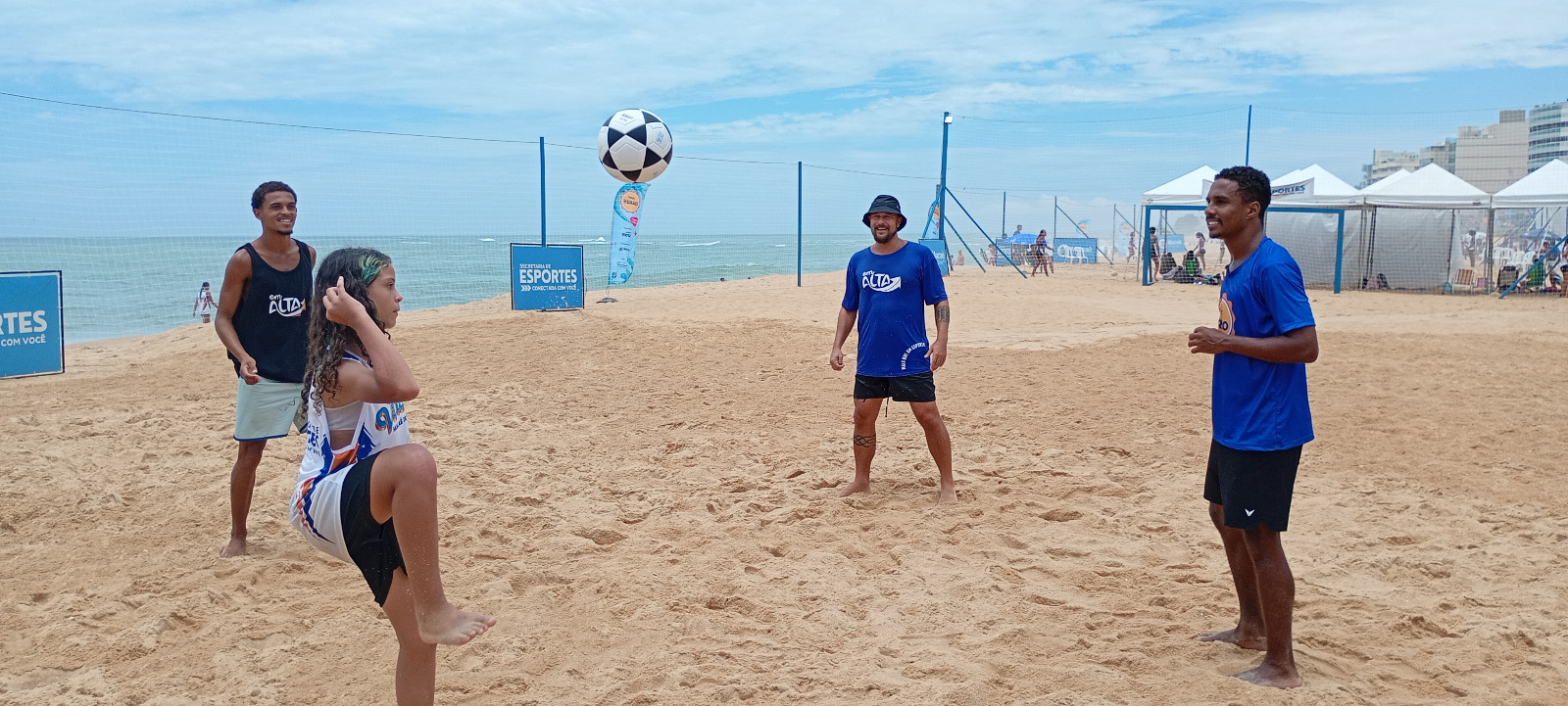 Clínica de Altinha é atração no Esporte Verão 2026