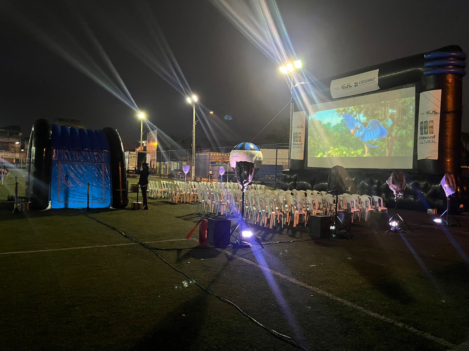 “Cultura in Cine” acontece na Praça do Botafogo nesta quinta