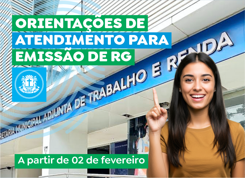 Trabalho e Renda adota nova dinâmica para emissão do RG Nacional