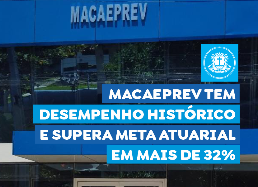Macaeprev tem desempenho histórico e supera meta atuarial em mais de 32%
