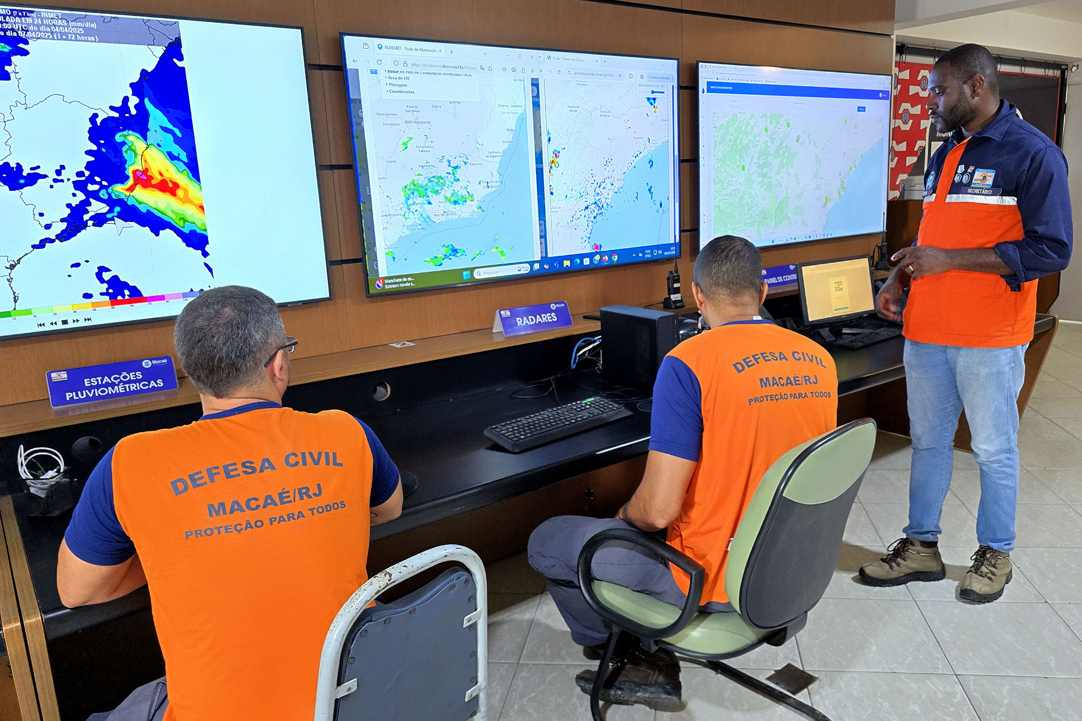 Defesa Civil: tempo instável, com previsão de pancadas de chuva