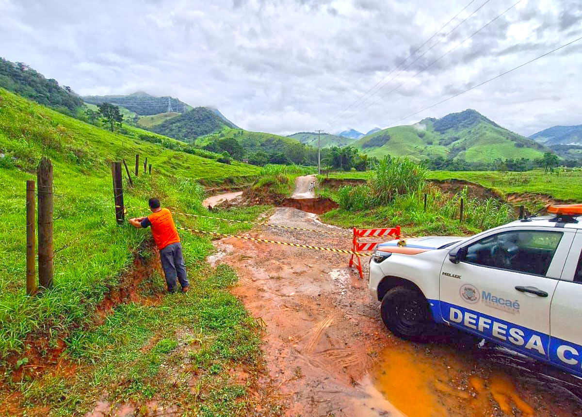 Estrada da Turma na região serrana é interditada