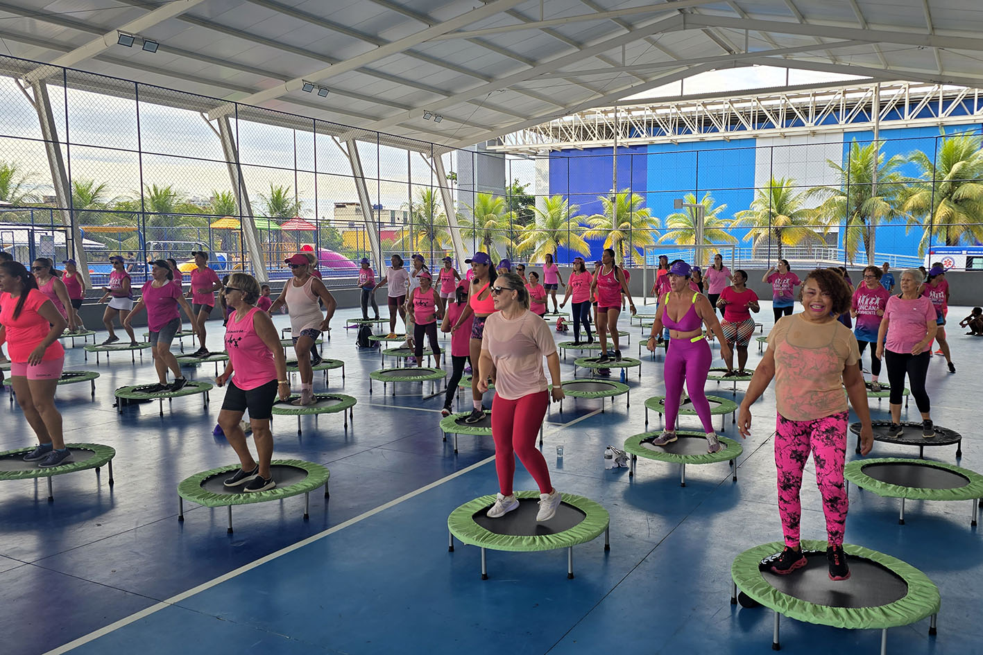 Dia Internacional da Mulher é comemorado com aulão do Movimente-se