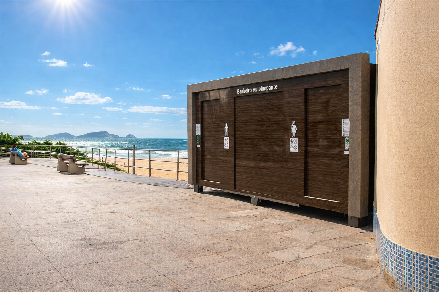 Macaé instala os primeiros banheiros autolimpantes do Estado do Rio de Janeiro