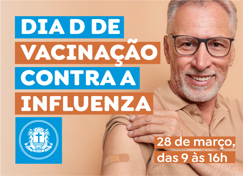 Macaé: Campanha de Vacinação contra a Gripe começa com Dia D