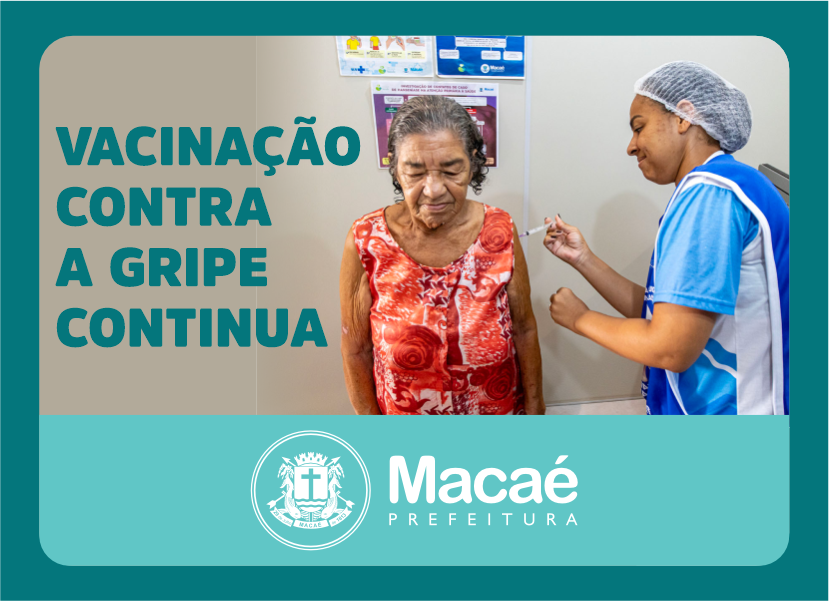 Vacinação contra gripe segue nas unidades de saúde