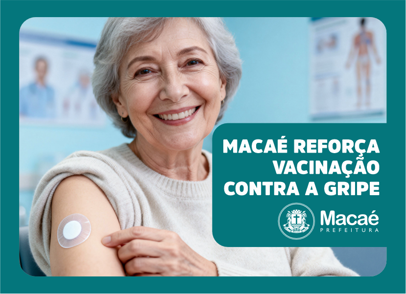 Macaé intensifica vacinação contra gripe com ações em locais de grande circulação