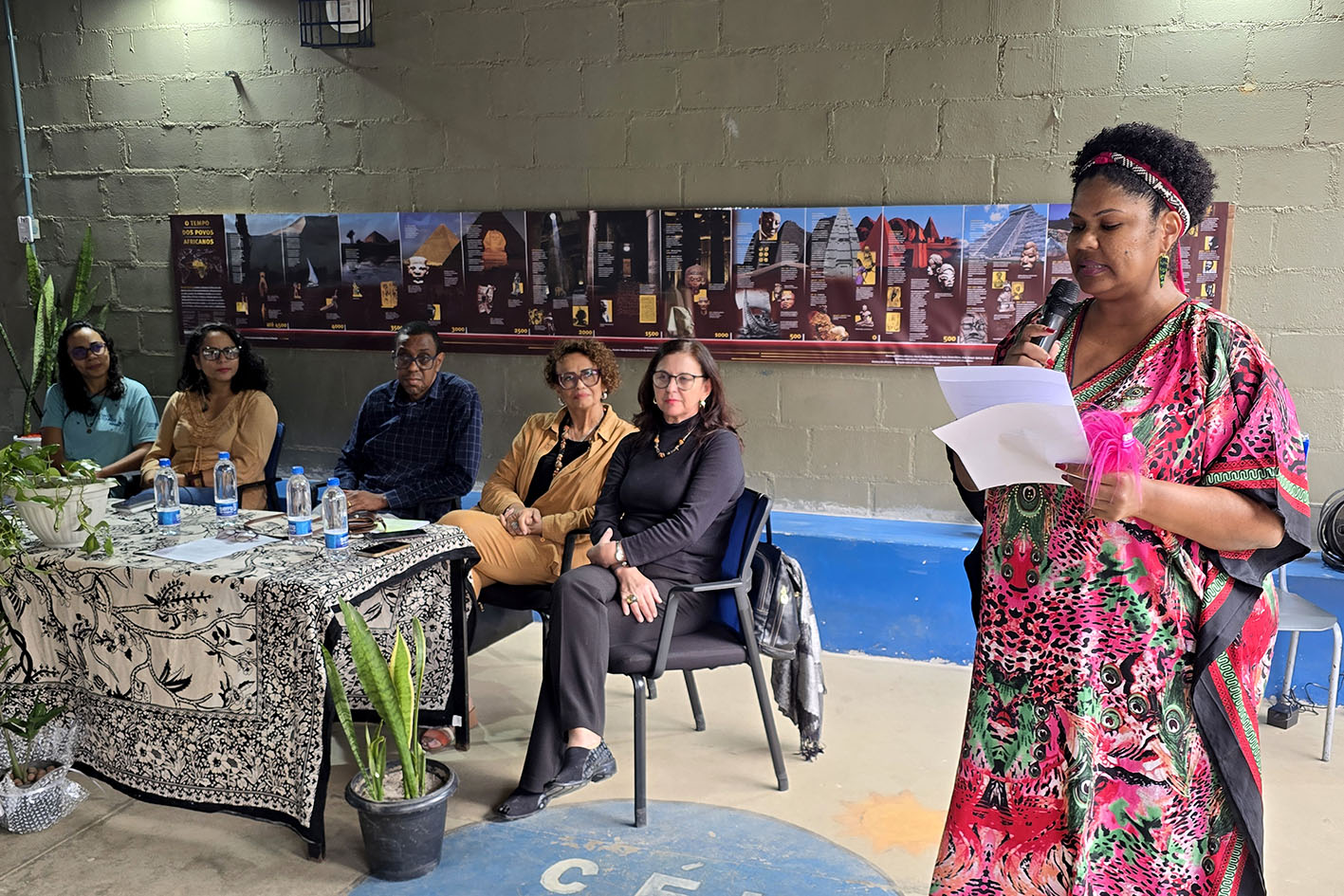 Colégio Municipal inaugura sala multifuncional Quilombo Cultural Abdias do Nascimento